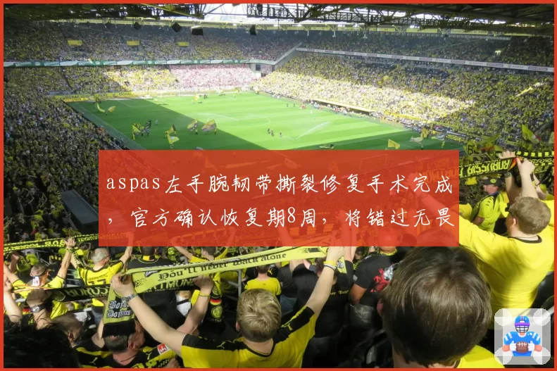aspas左手腕韧带撕裂修复手术完成,官方确认恢复期8周,将错过无畏契约冠军赛
